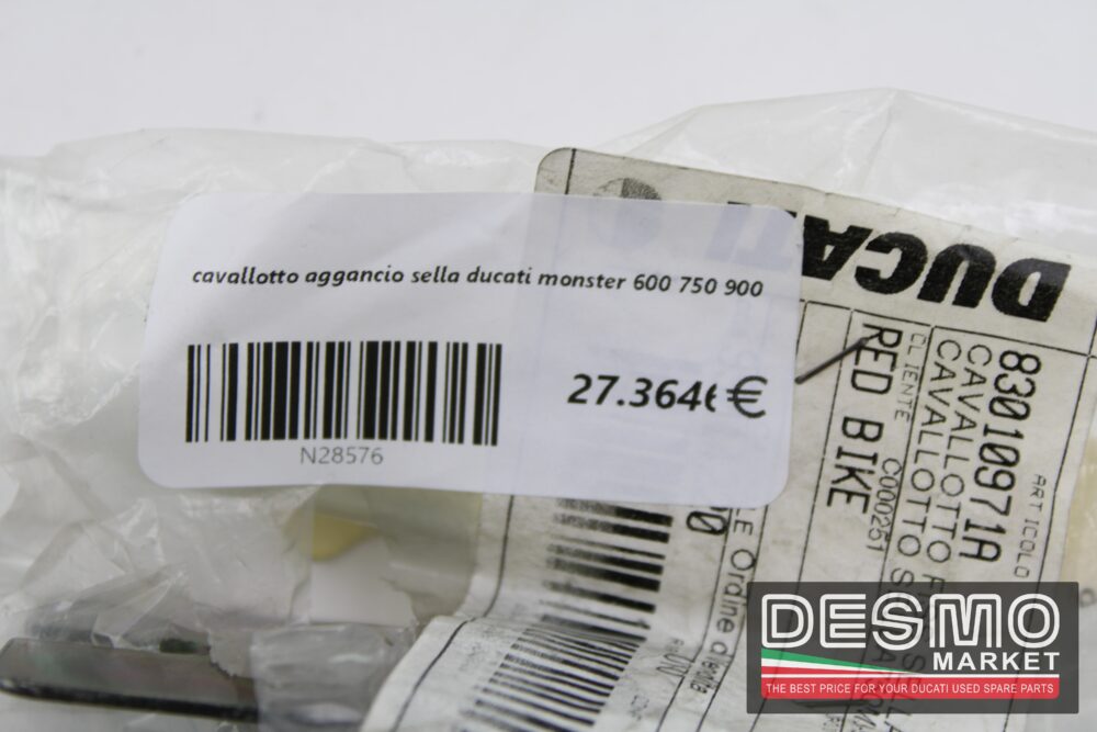 cavallotto aggancio sella ducati monster 600 750 900 - immagine 2