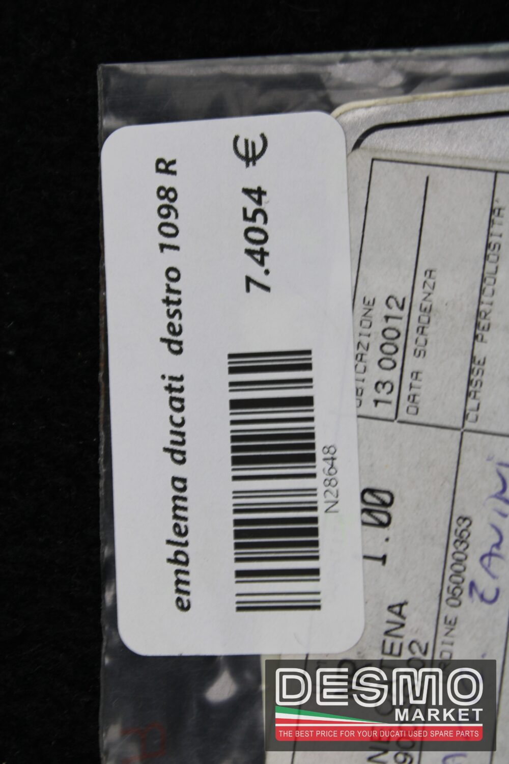 emblema ducati  destro 1098 R - immagine 2