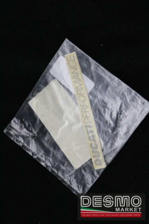 decalcomania per borsa laterale rossa multistrada 1000 1100