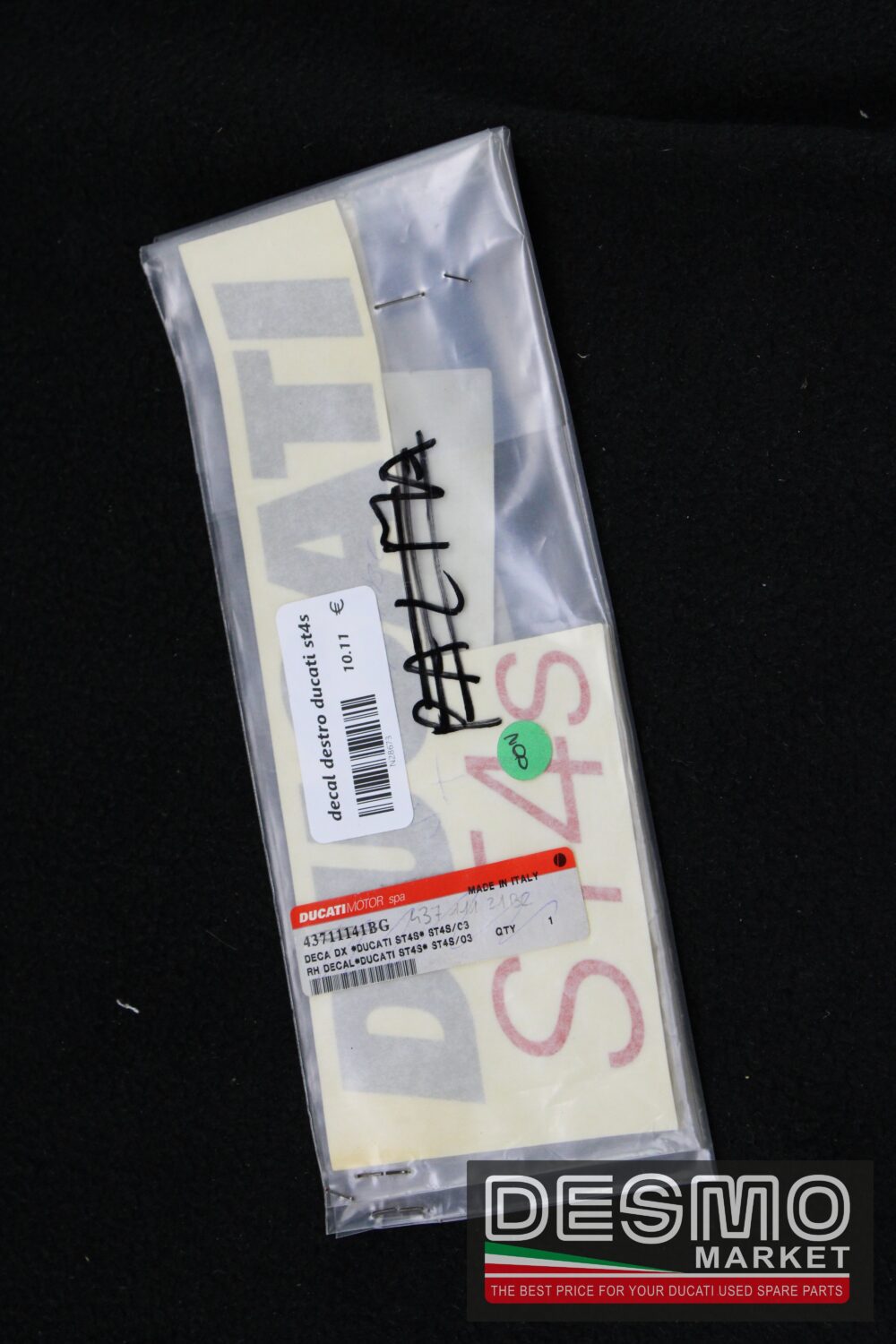 decal destro ducati st4s