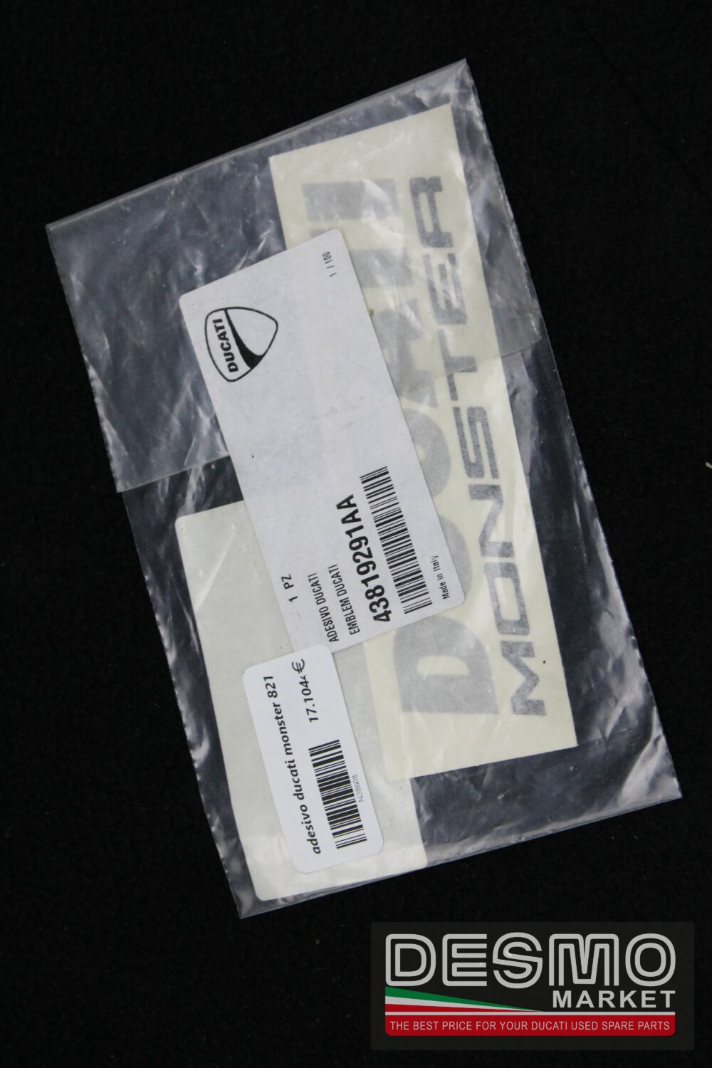 adesivo ducati monster 821