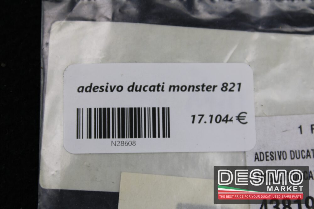 adesivo ducati monster 821 - immagine 2