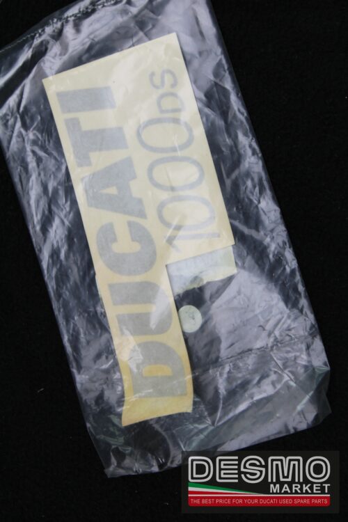 emblema ducati 1000 argento