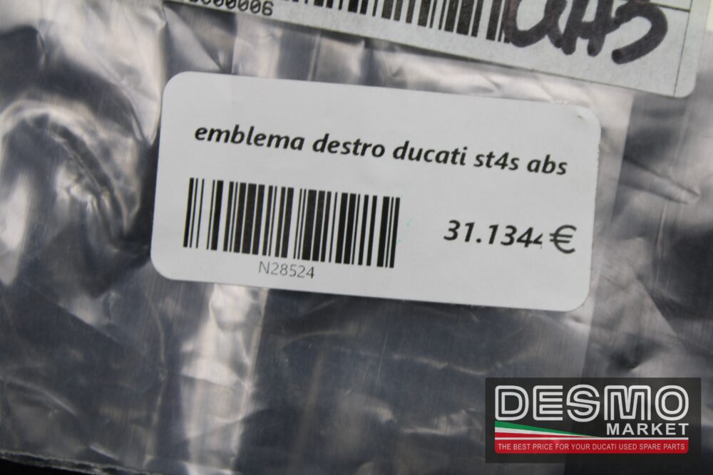 emblema destro ducati st4s abs - immagine 2