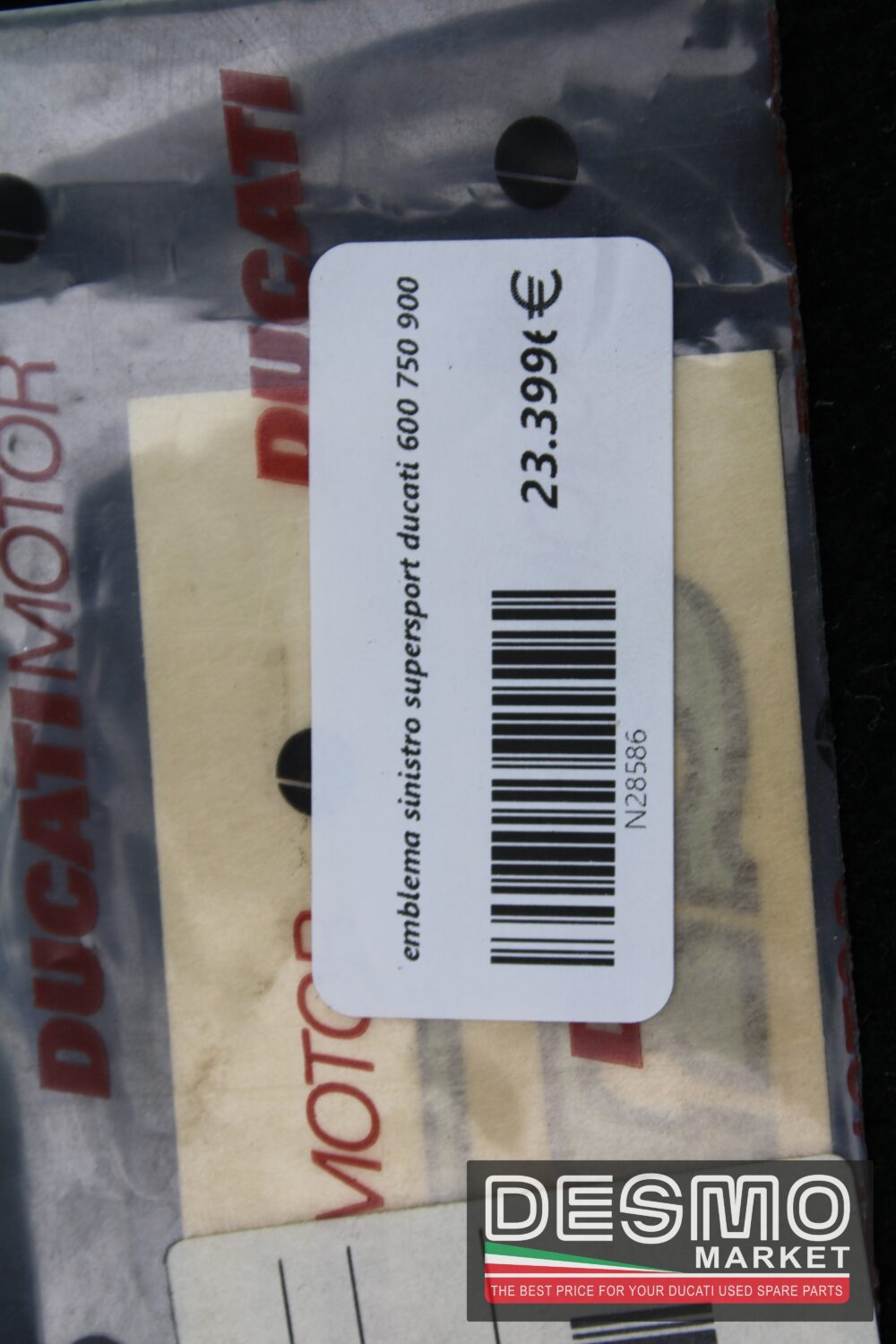 emblema sinistro supersport ducati 600 750 900 - immagine 2