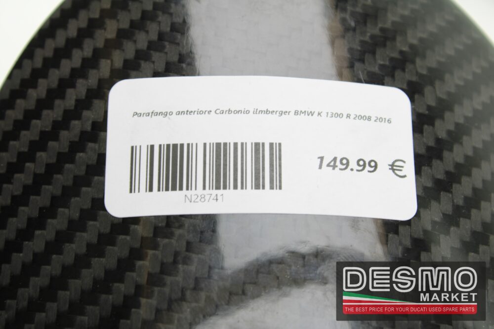 Parafango anteriore Carbonio ilmberger BMW K 1300 R 2008 2016 - immagine 5