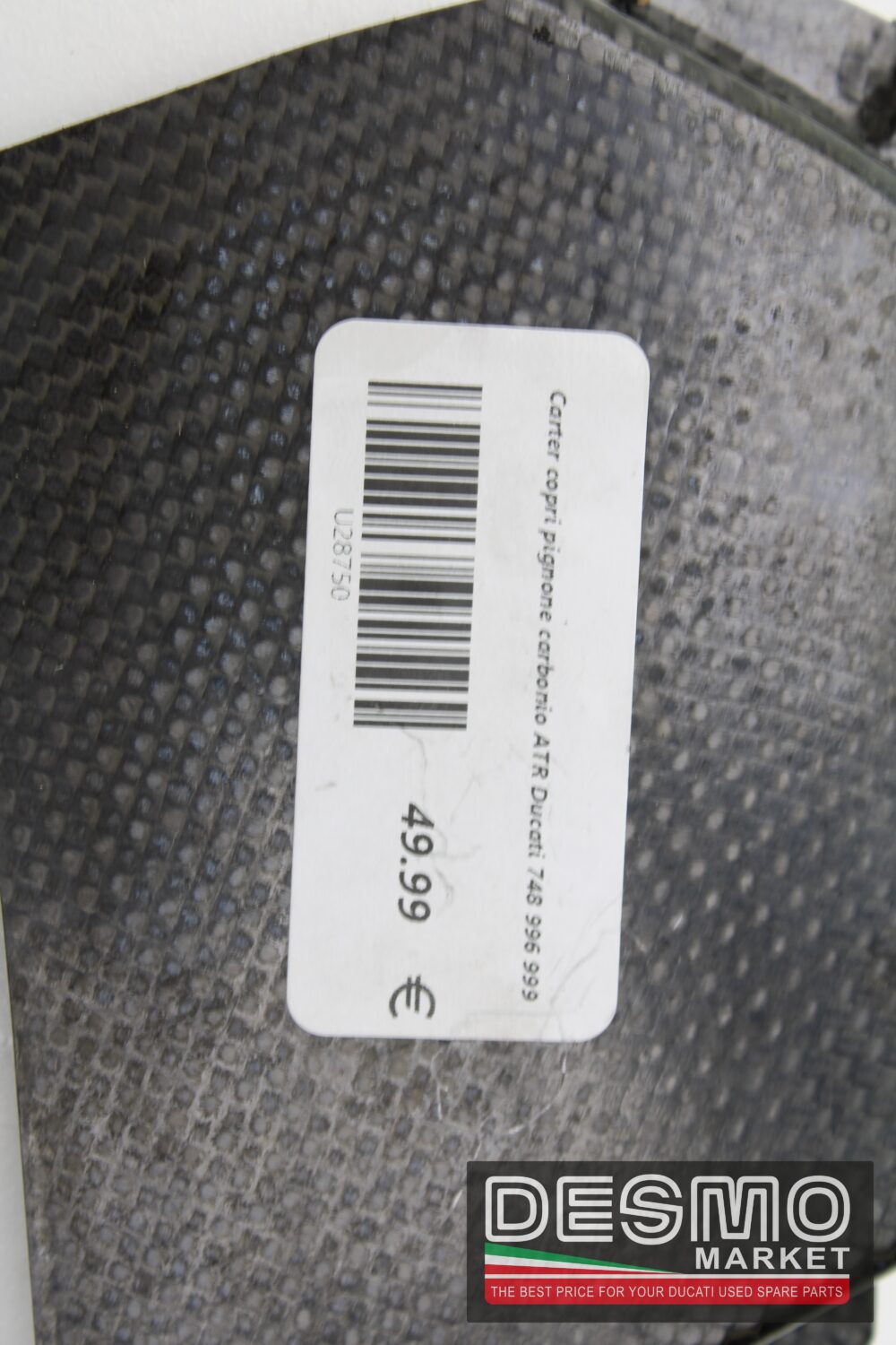 Carter copri pignone carbonio ATR Ducati 748 996 999 - immagine 3