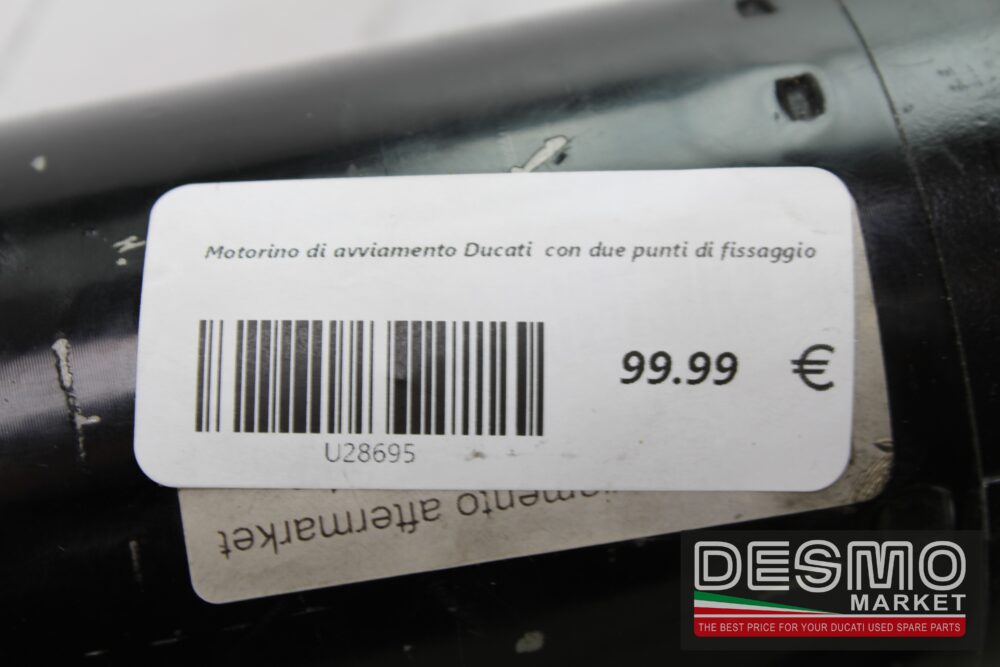 Motorino di avviamento Ducati  con due punti di fissaggio - immagine 4