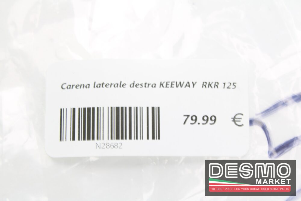 Carena laterale destra KEEWAY  RKR 125 - immagine 4