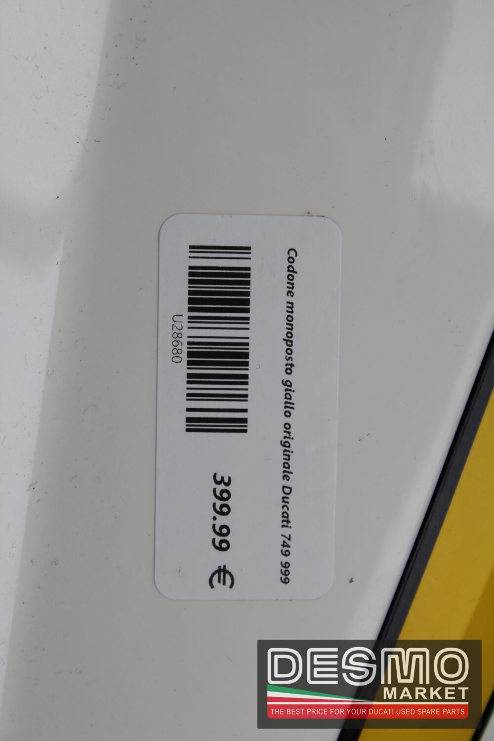 Codone monoposto giallo originale Ducati 749 999 - immagine 6