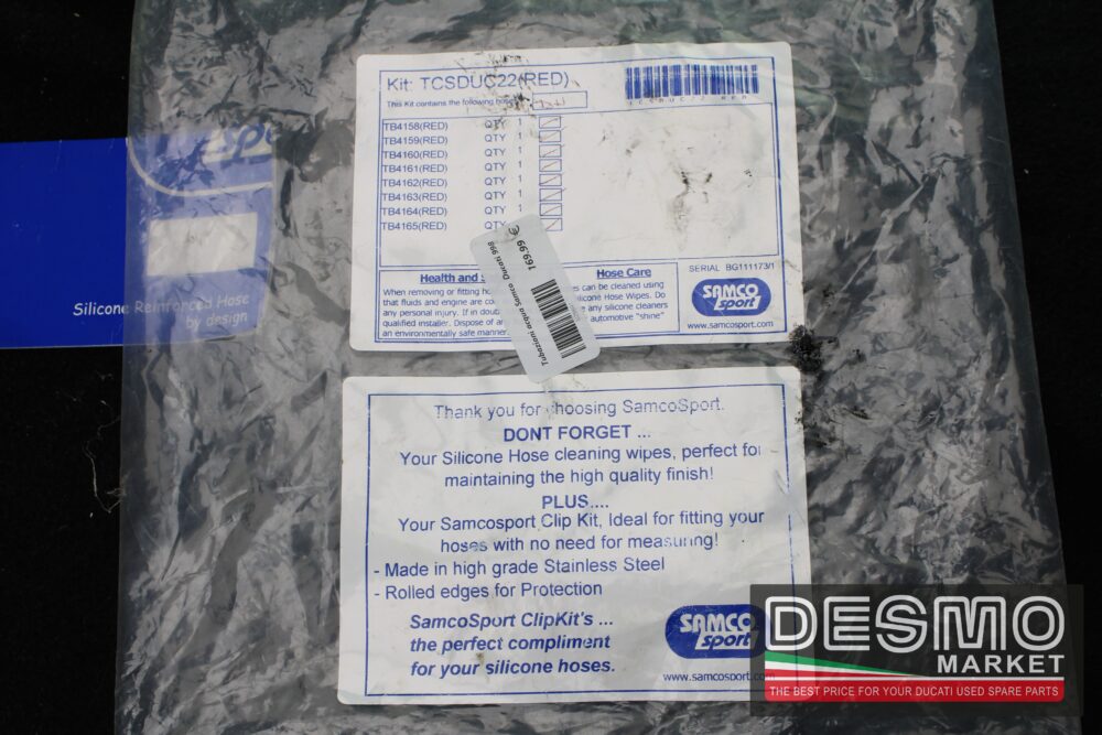Tubazioni acqua Samco  Ducati 998 - immagine 4