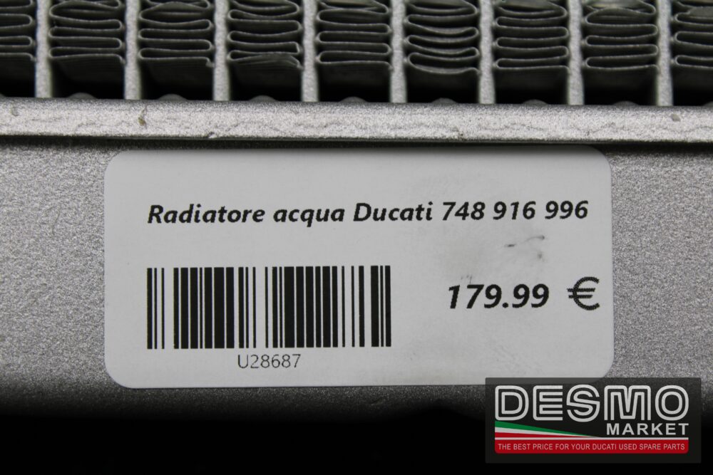 Radiatore acqua Ducati 748 916 996 - immagine 7