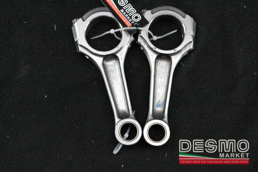 Coppia bielle interasse 125mm Ducati D.45  d.23 - immagine 2
