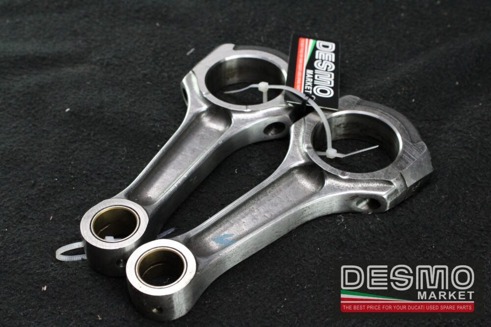 Coppia bielle interasse 125mm Ducati D.45  d.23 - immagine 3