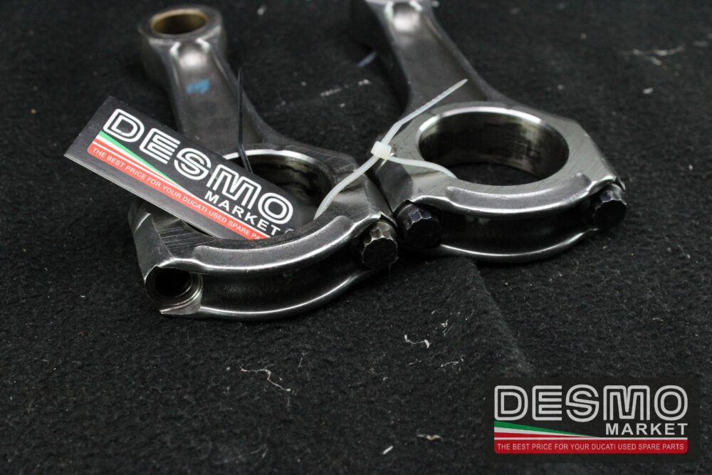 Coppia bielle interasse 125mm Ducati D.45  d.23 - immagine 4