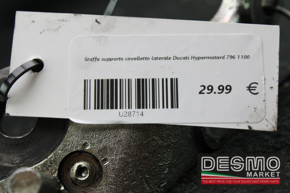 Staffa supporto cavalletto laterale Ducati Hypermotard 796 1100 - immagine 3