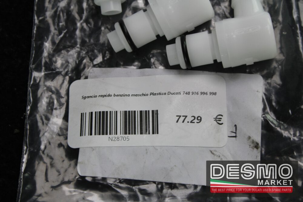 Sgancio rapido benzina maschio Plastica Ducati 748 916 996 998 - immagine 3