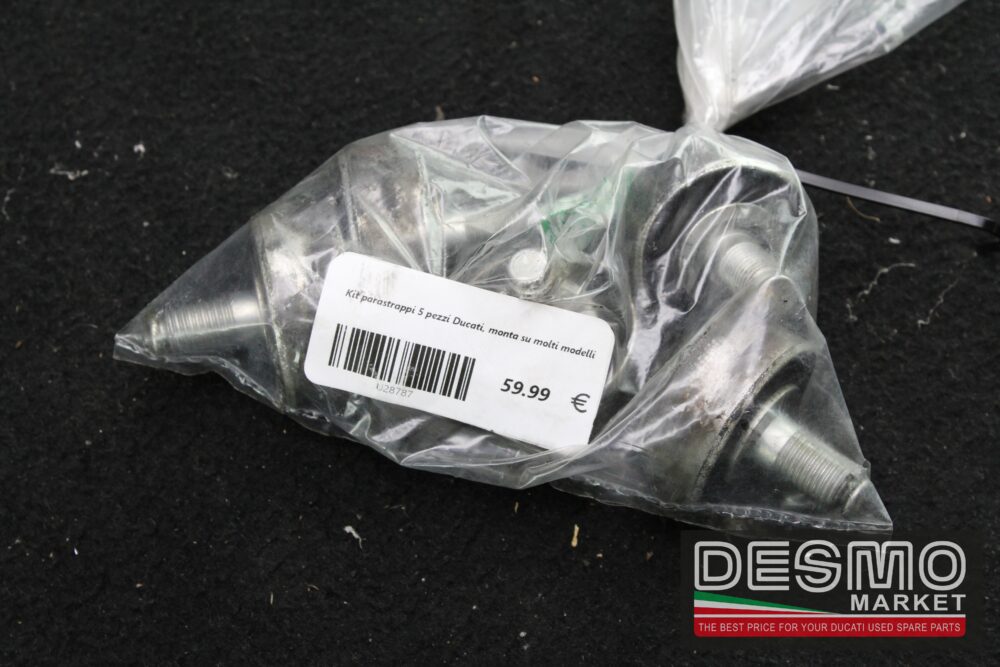 Kit parastrappi 5 pezzi Ducati, monta su molti modelli