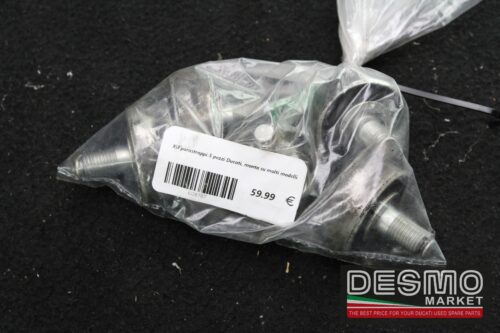Kit parastrappi 5 pezzi Ducati, monta su molti modelli