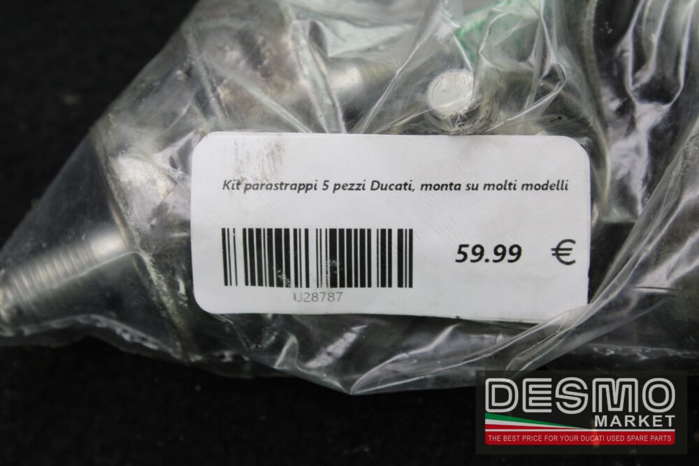 Kit parastrappi 5 pezzi Ducati, monta su molti modelli - immagine 2
