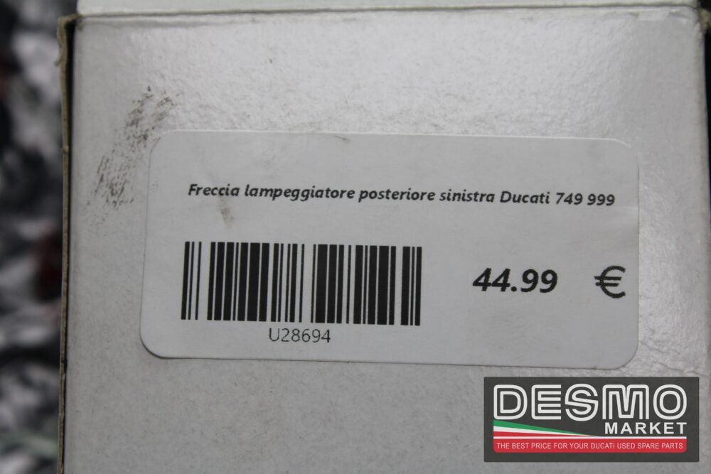 Freccia lampeggiatore posteriore sinistra Ducati 749 999 - immagine 3