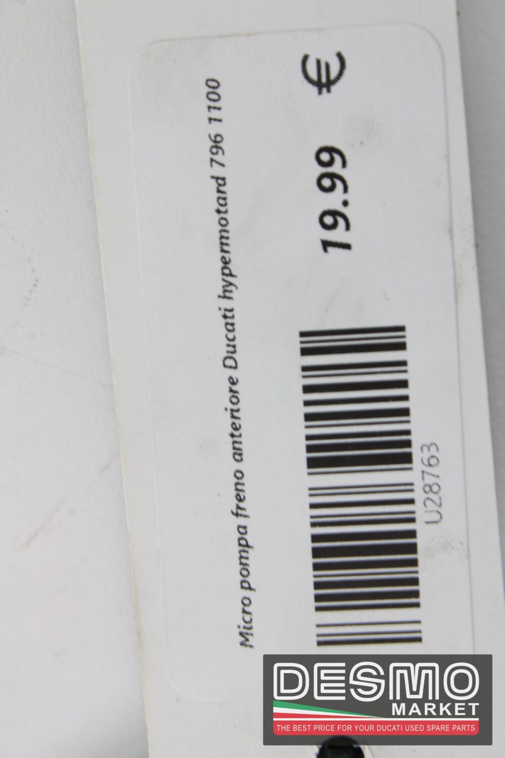 Micro pompa freno anteriore Ducati hypermotard 796 1100 - immagine 6