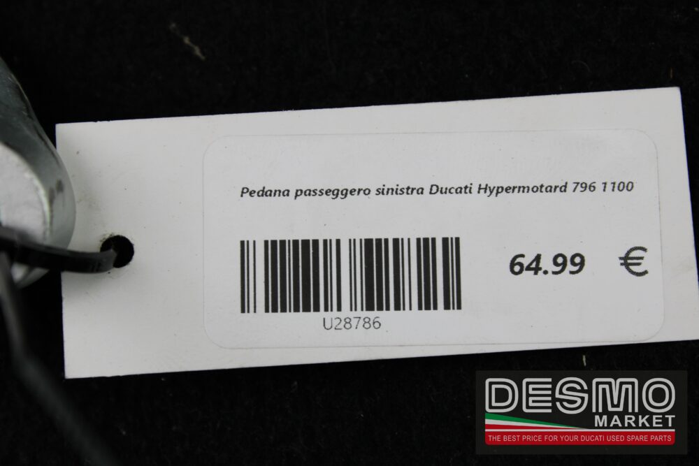 Pedana passeggero sinistra Ducati Hypermotard 796 1100 - immagine 8