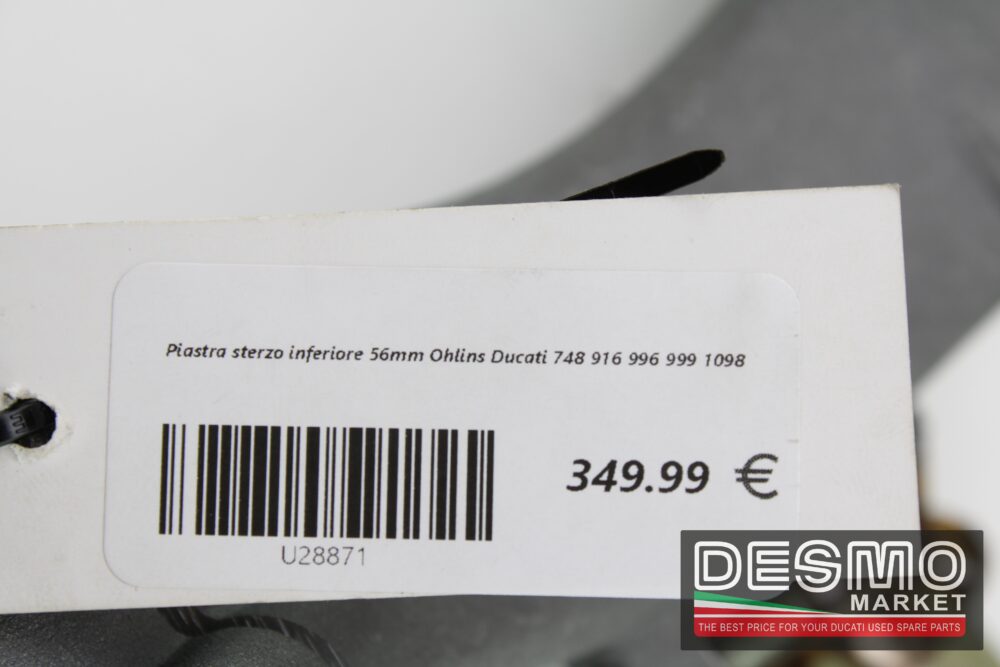 Piastra sterzo inferiore 56mm Ohlins Ducati 748 916 996 999 1098 - immagine 8