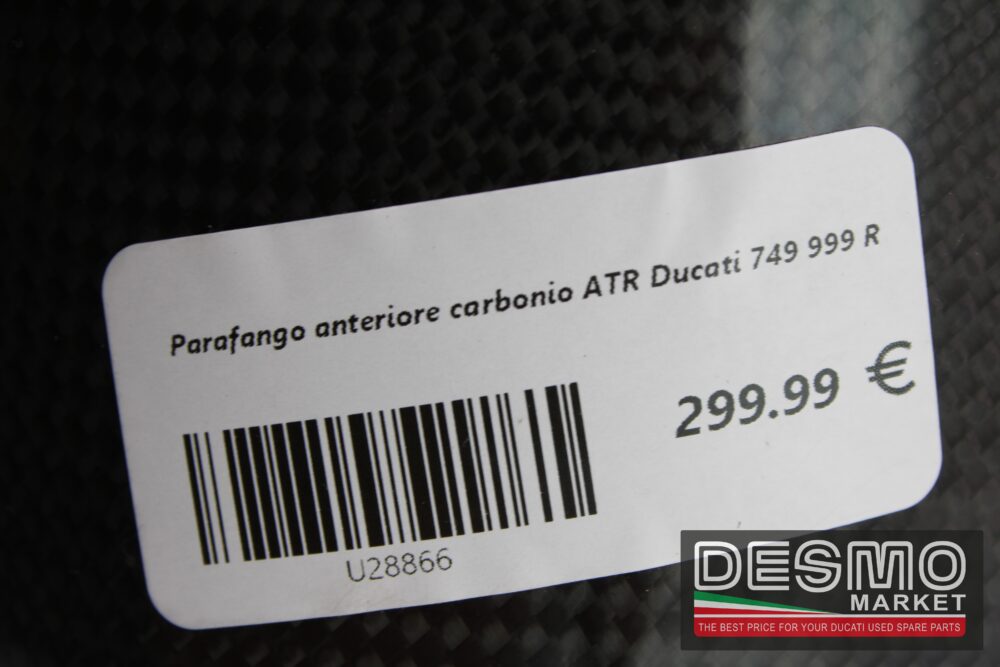Parafango anteriore carbonio ATR Ducati 749 999 R - immagine 9