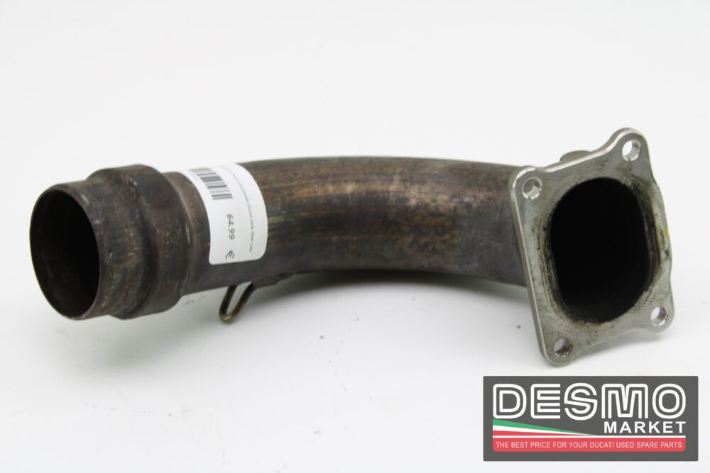 Collettore scarico testa orizzontale Ducati 999s 999r 749r - immagine 2