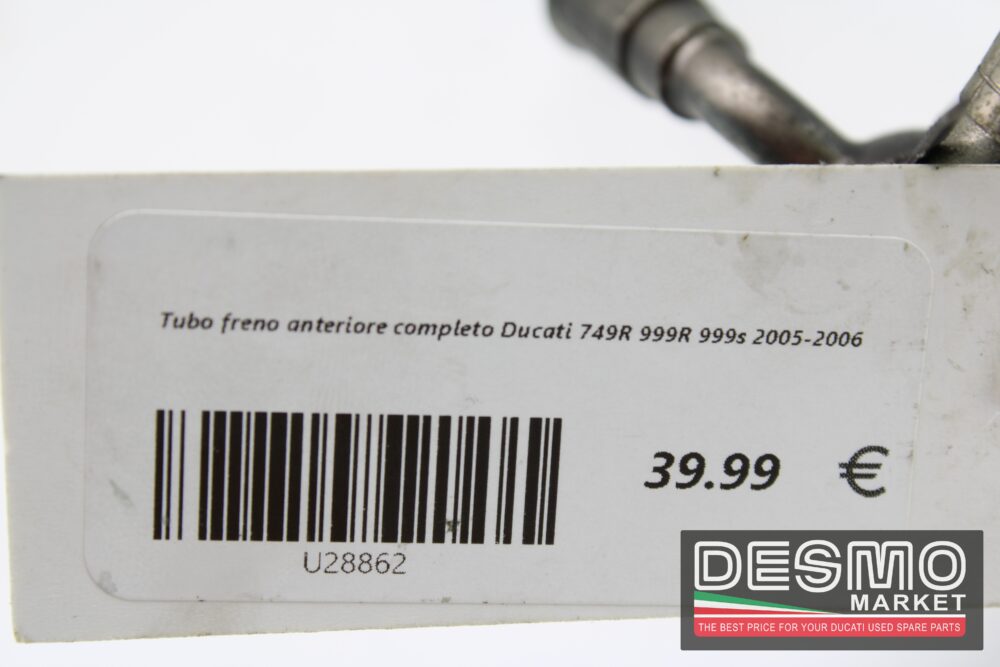 Tubo freno anteriore completo Ducati 749R 999R 999s 2005-2006 - immagine 7