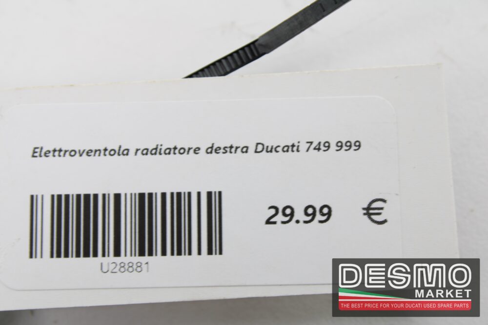 Elettroventola radiatore destra Ducati 749 999 - immagine 6