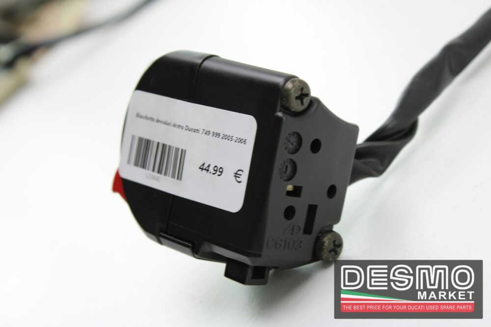 Blocchetto devioluci destro Ducati 749 999 2005-2006 - immagine 4