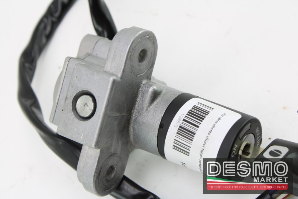 Kit blocchetto chiavi tappo serbatoio Ducati 749 999 - immagine 5