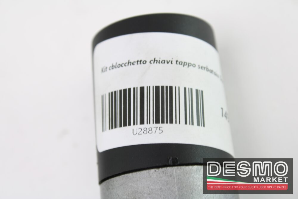 Kit blocchetto chiavi tappo serbatoio Ducati 749 999 - immagine 10