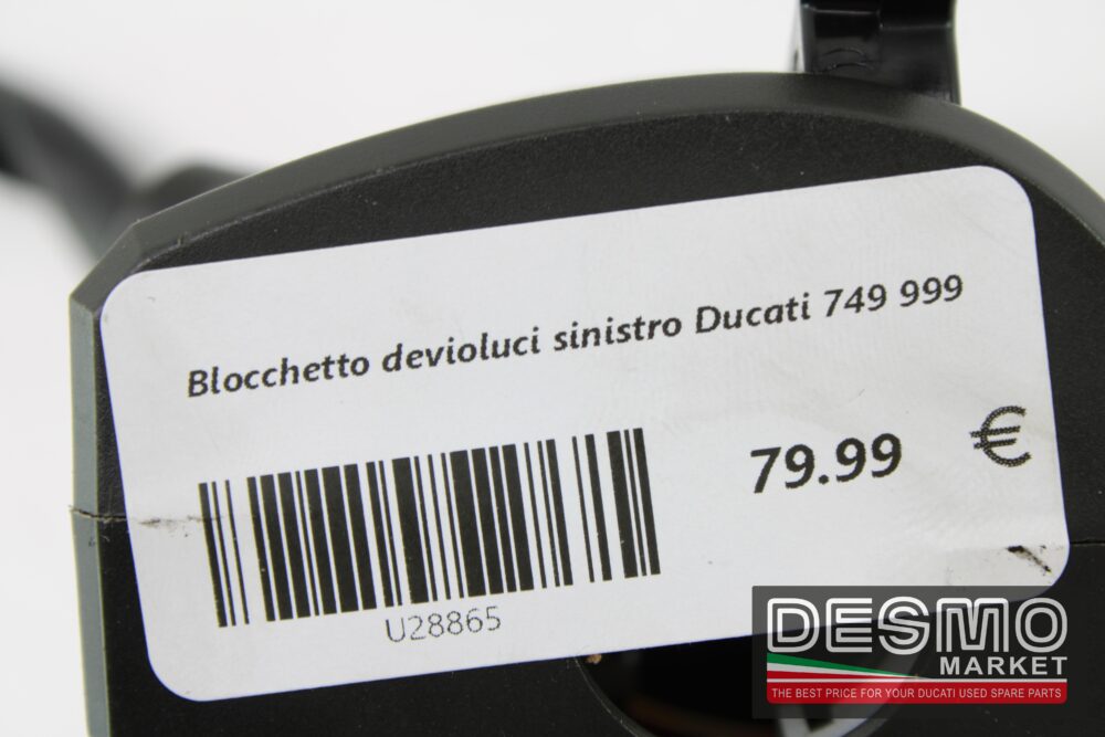 Blocchetto devioluci sinistro Ducati 749 999 - immagine 7