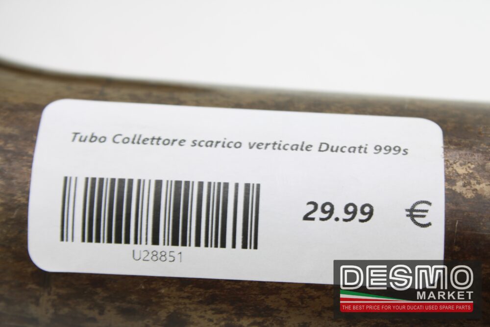 Tubo Collettore scarico verticale Ducati 999s - immagine 7