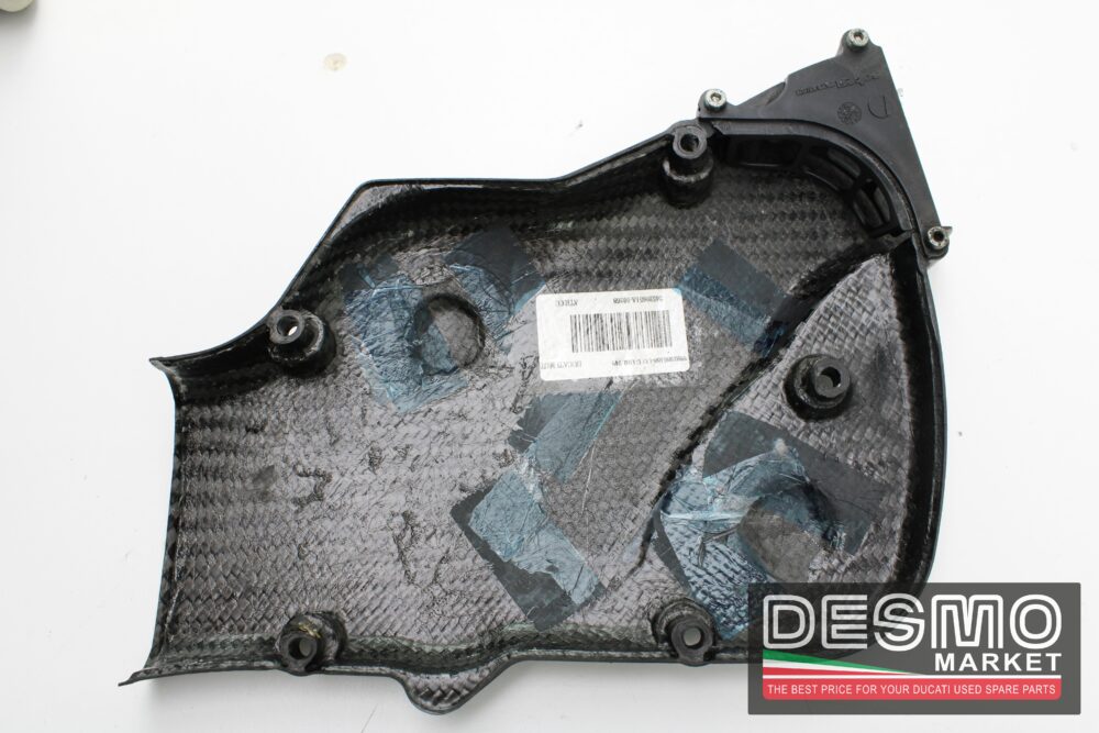 Cover copri cinghie carbonio ventilate Ducati 749 999 R ATR - immagine 6