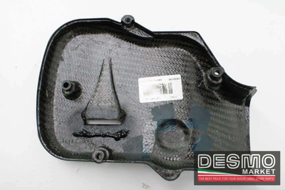 Cover copri cinghie carbonio ventilate Ducati 749 999 R ATR - immagine 8