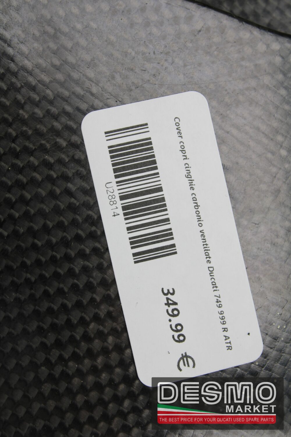 Cover copri cinghie carbonio ventilate Ducati 749 999 R ATR - immagine 9