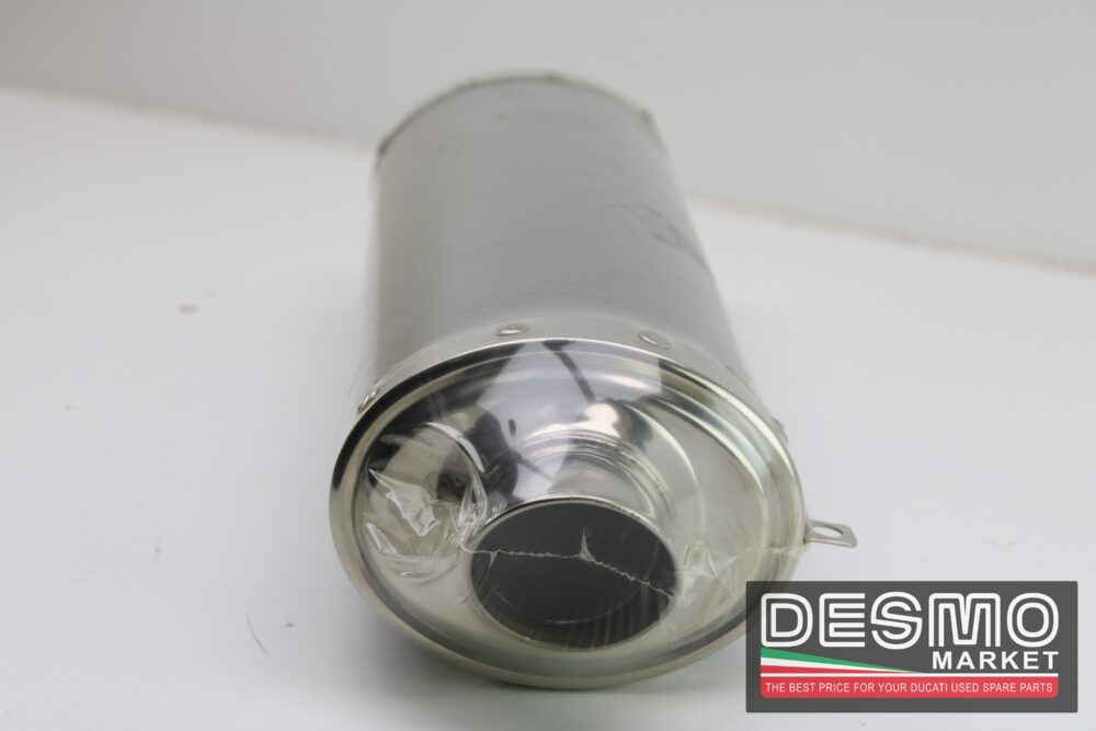 silenziatore omologato carbonio performance  45 mm 748 916 996 - immagine 2