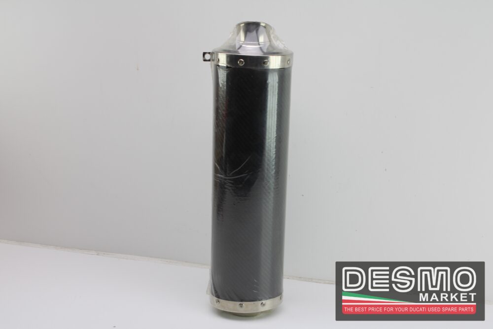silenziatore omologato carbonio performance  45 mm 748 916 996 - immagine 7