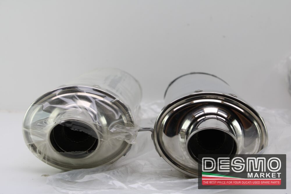 scarichi alluminio 45 mm performance  sbk 748 916 996 - immagine 2