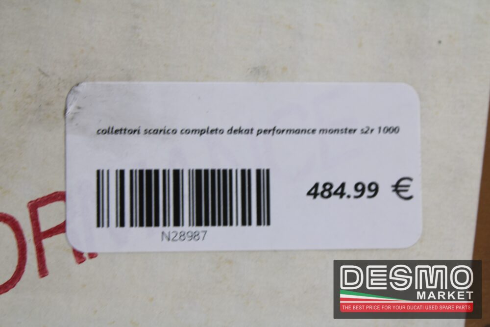 collettori scarico completo dekat performance monster s2r 1000 - immagine 10