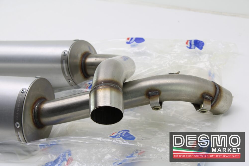 scarichi alluminio 45 mm performance Termignoni ducati 748 916 996 998 - immagine 3