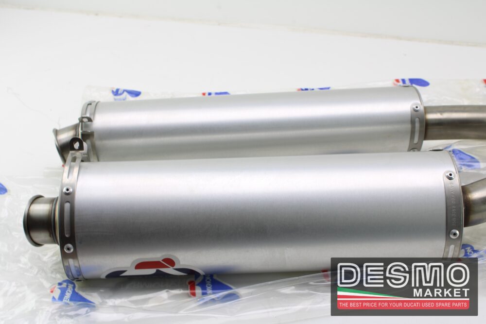 scarichi alluminio 45 mm performance Termignoni ducati 748 916 996 998 - immagine 4