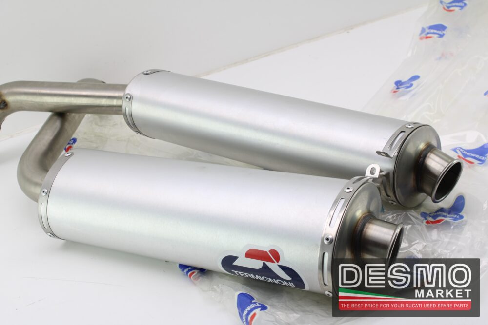 scarichi alluminio 45 mm performance Termignoni ducati 748 916 996 998 - immagine 8