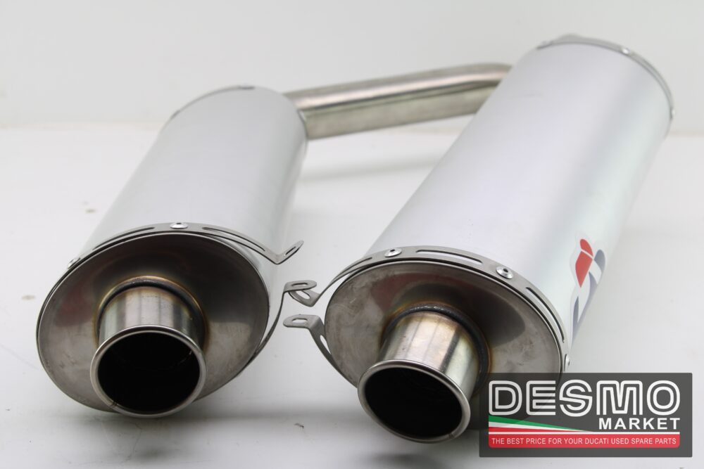 scarichi alluminio 45 mm performance Termignoni ducati 748 916 996 998 - immagine 2