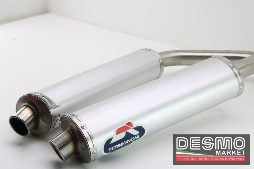 scarichi alluminio 45 mm performance Termignoni ducati 748 916 996 998 - immagine 3