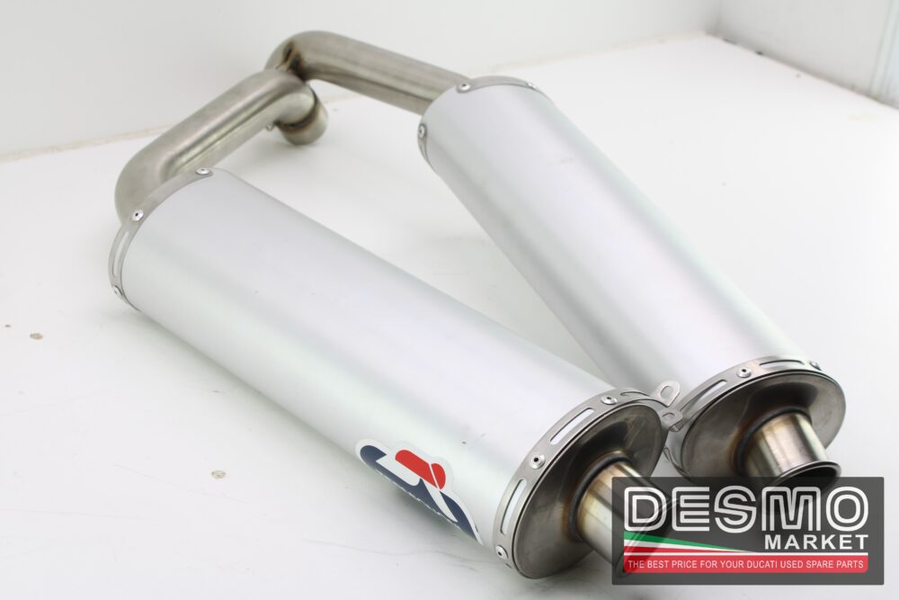 scarichi alluminio 45 mm performance Termignoni ducati 748 916 996 998 - immagine 4
